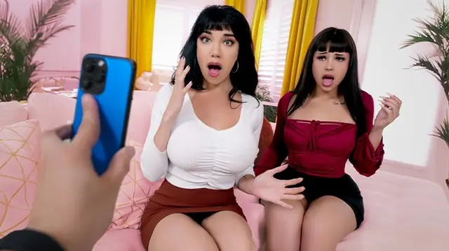¡Atrapada! La profesora se acuesta con su hermanastra, ahora es mi turno – Beca Barbie, Little Puck